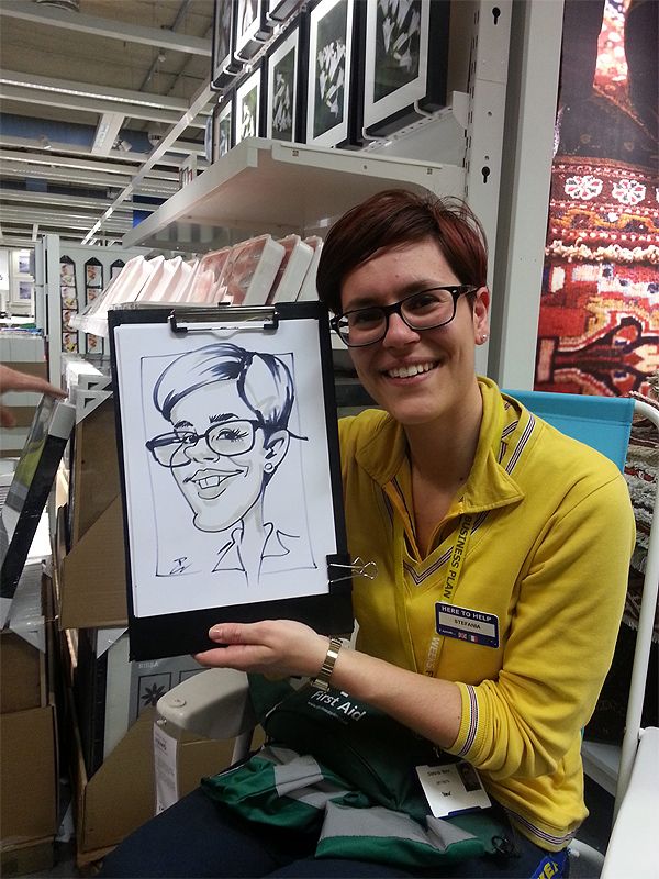 Caricatures for IKEA