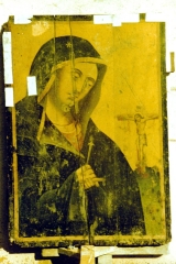 Virgin Marry icon beginning