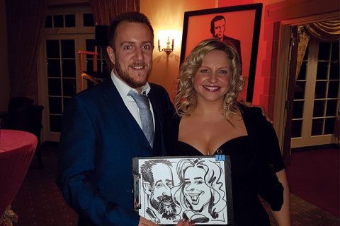 Party caricature artist