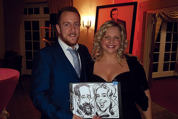 Party caricature artist