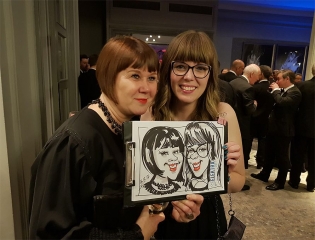Award fun caricatures
