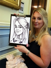 Party caricaturist