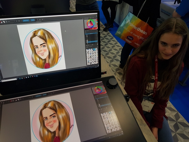 digital entertainment on Dell Canvas at ExCel London