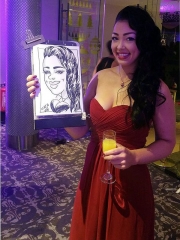 Caricature entertainment