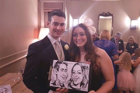 Wedding caricatures